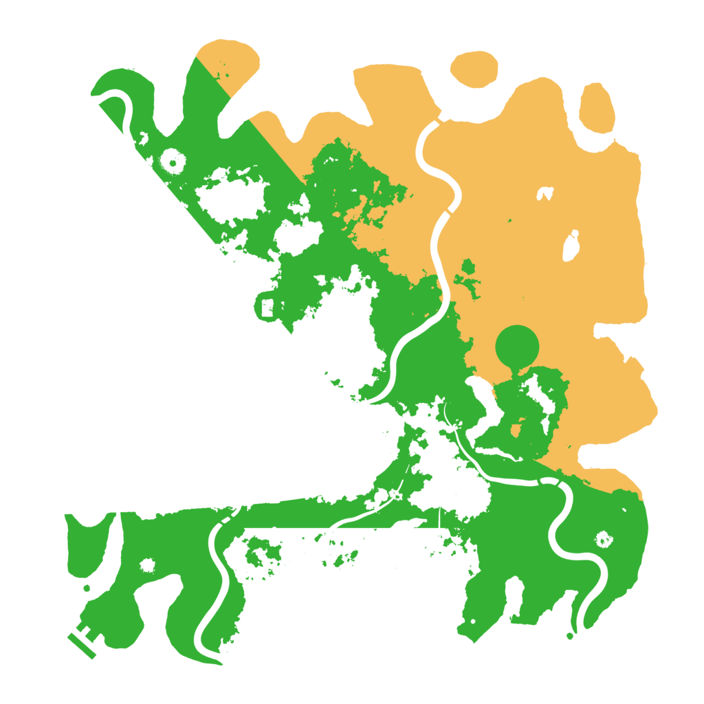 Biome Rust Map: Procedural Map, Size: 4250, Seed: 1751992381