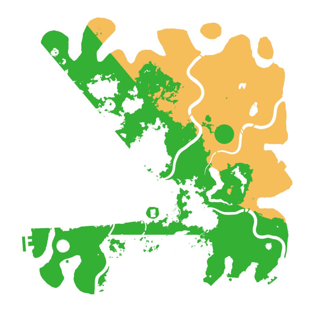 Biome Rust Map: Procedural Map, Size: 4250, Seed: 1751992381