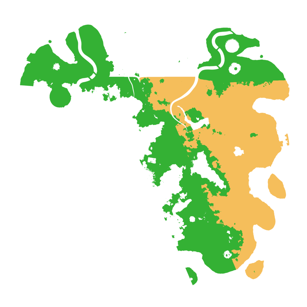Biome Rust Map: Procedural Map, Size: 4000, Seed: 978313