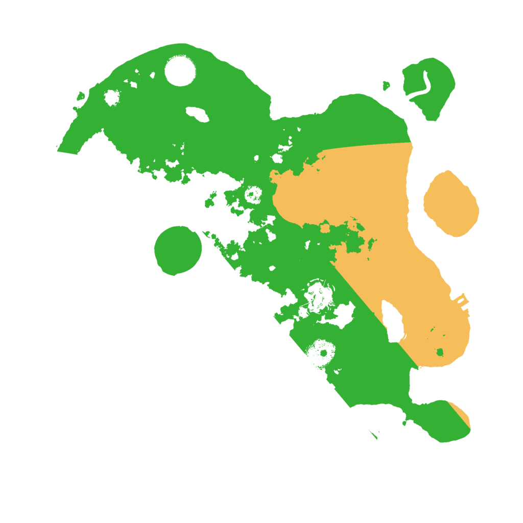 Biome Rust Map: Procedural Map, Size: 3000, Seed: 1190370070