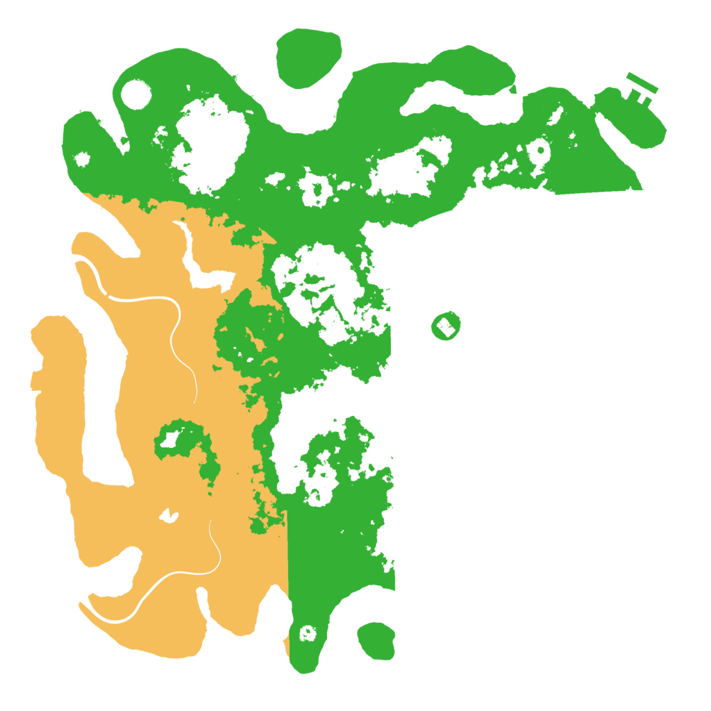 Biome Rust Map: Procedural Map, Size: 4250, Seed: 414268955