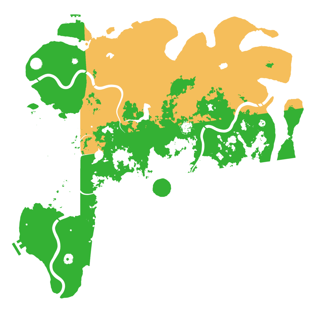 Biome Rust Map: Procedural Map, Size: 4750, Seed: 50000