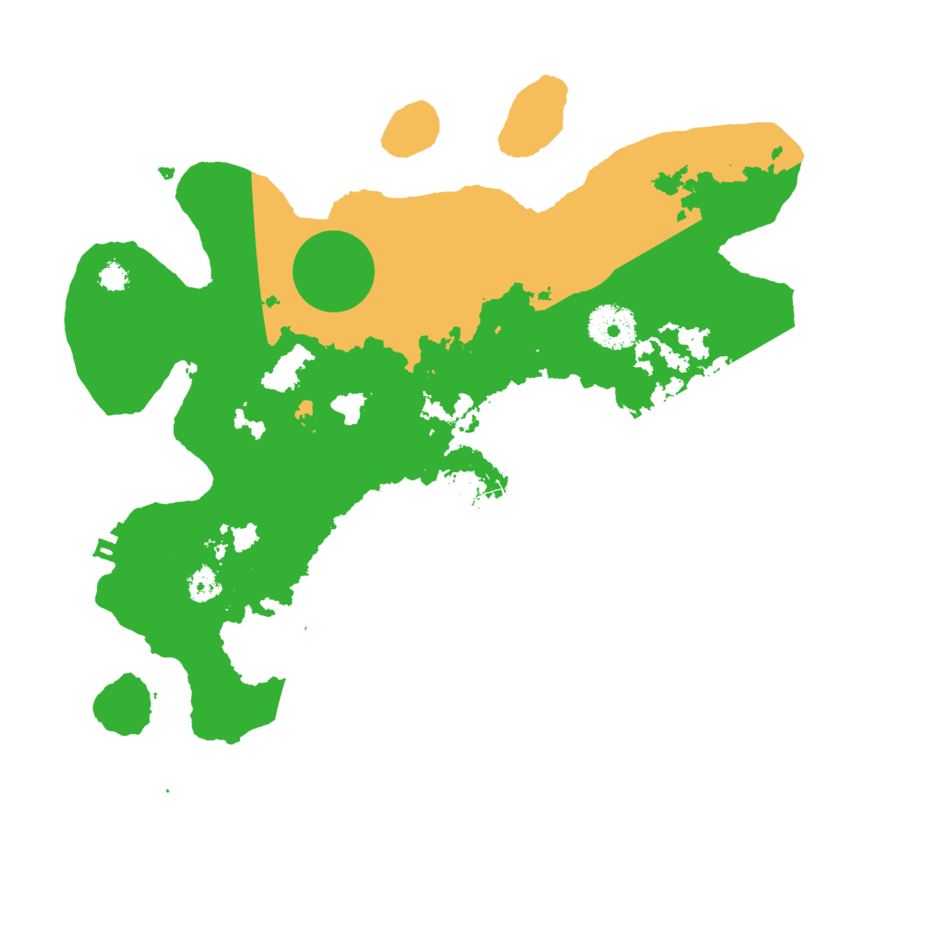 Biome Rust Map: Procedural Map, Size: 3000, Seed: 103510242