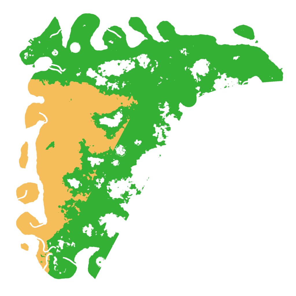 Biome Rust Map: Procedural Map, Size: 5000, Seed: 796230758