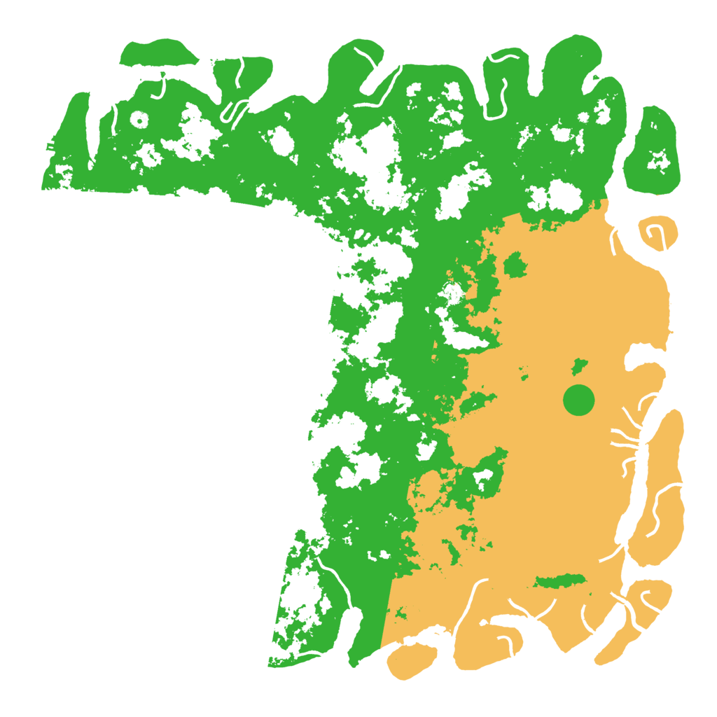 Biome Rust Map: Procedural Map, Size: 6000, Seed: 1641251663