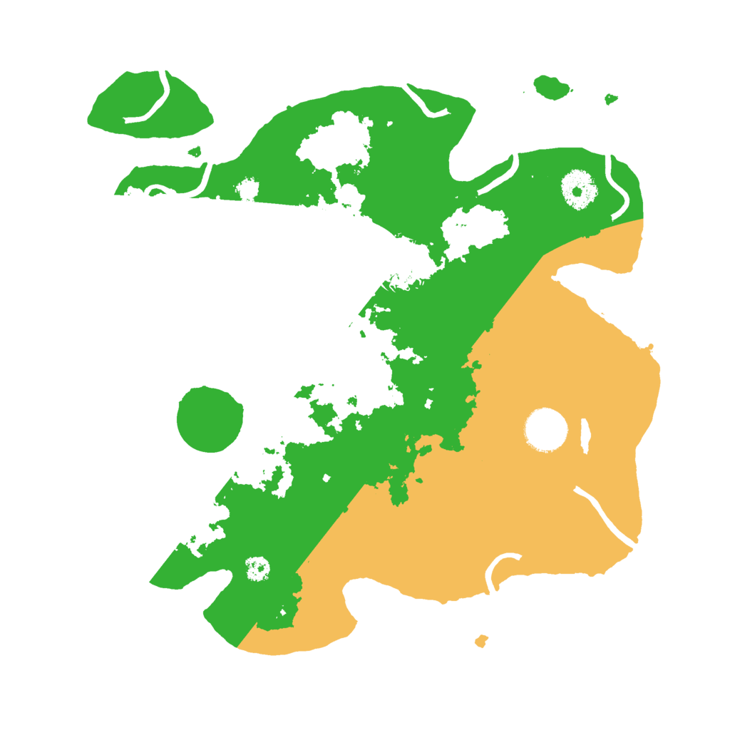 Biome Rust Map: Procedural Map, Size: 3000, Seed: 1322133072