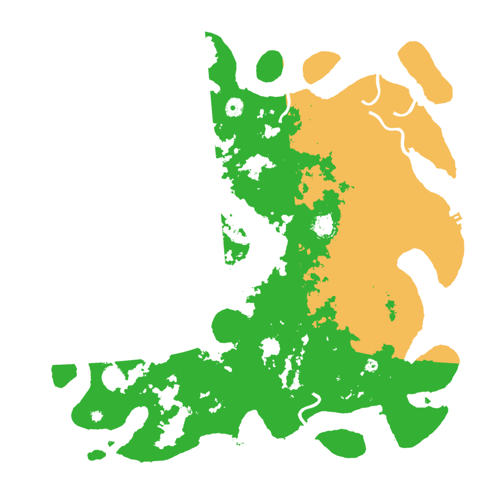 Biome Rust Map: Procedural Map, Size: 4000, Seed: 1348610904