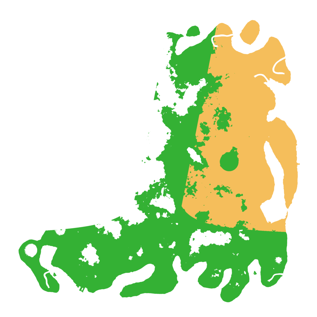 Biome Rust Map: Procedural Map, Size: 4500, Seed: 232412