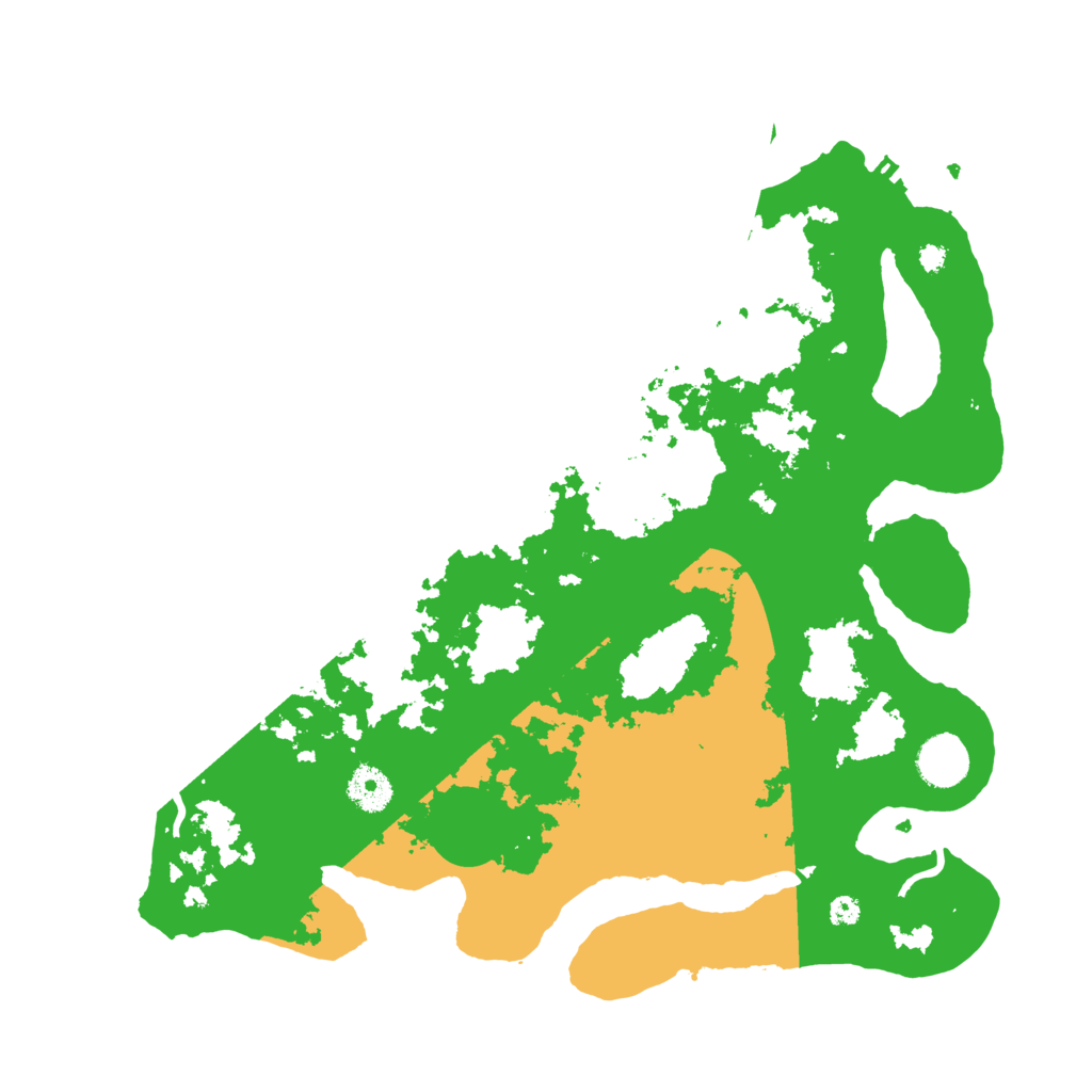 Biome Rust Map: Procedural Map, Size: 3700, Seed: 685647756