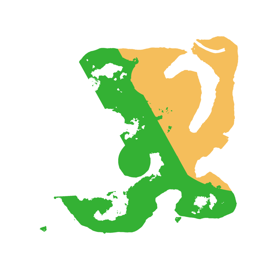 Biome Rust Map: Procedural Map, Size: 2200, Seed: 1036783865