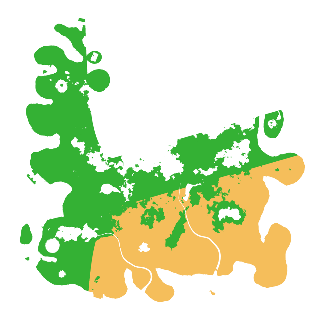 Biome Rust Map: Procedural Map, Size: 4000, Seed: 16020