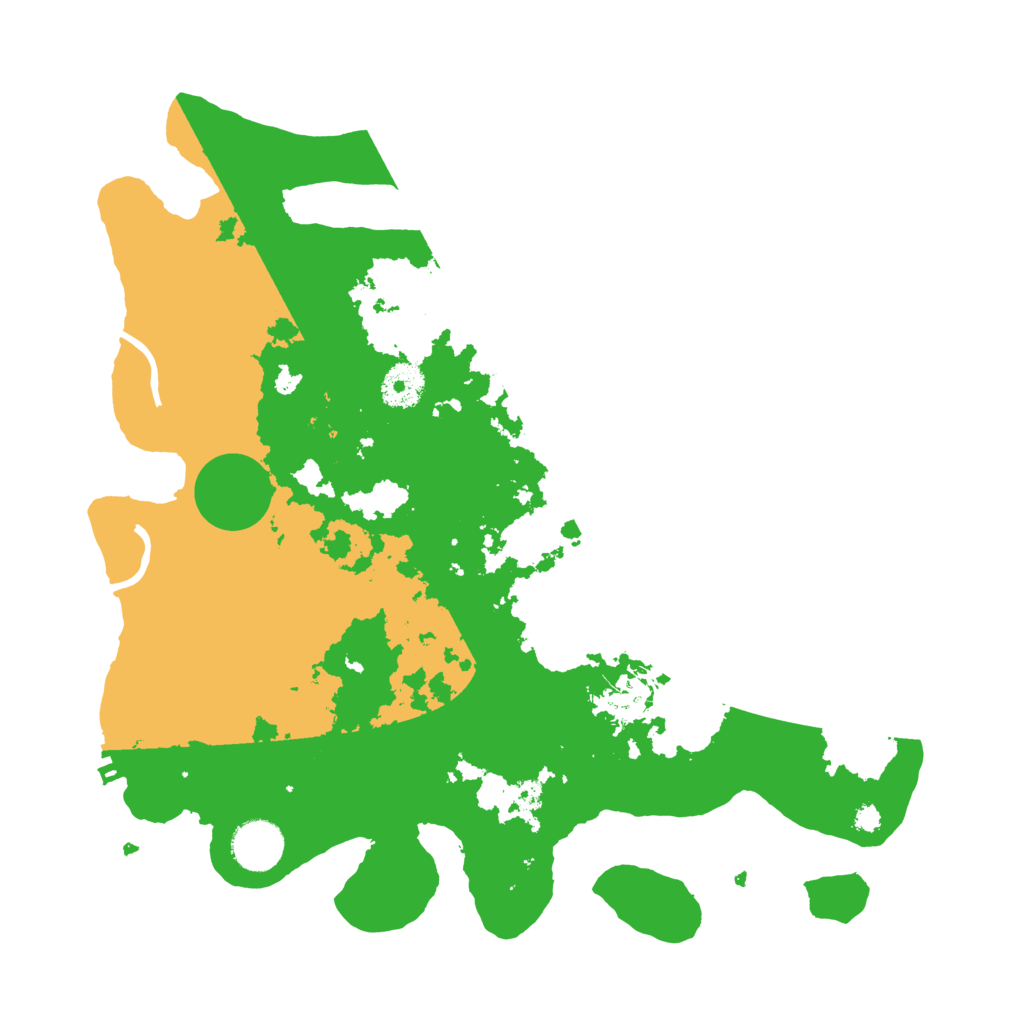 Biome Rust Map: Procedural Map, Size: 3500, Seed: 56747340