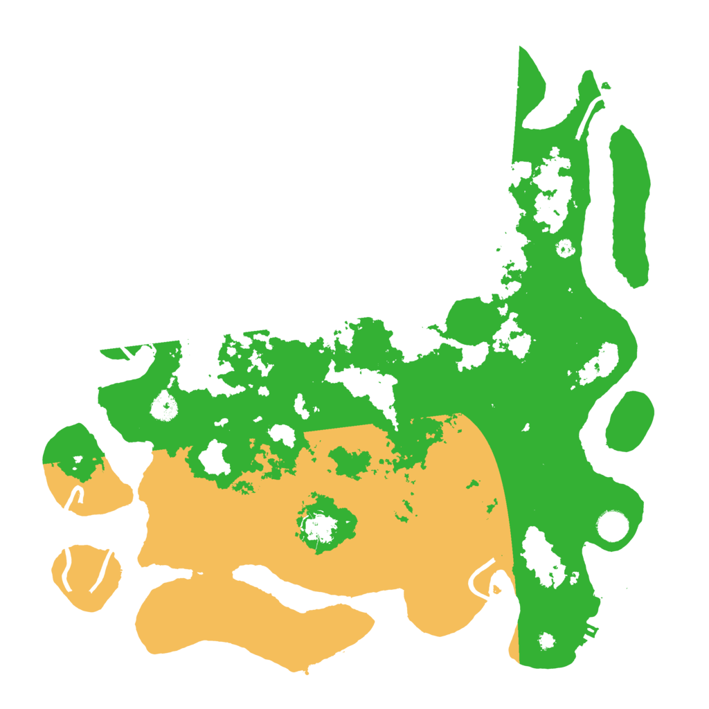 Biome Rust Map: Procedural Map, Size: 4000, Seed: 6584257