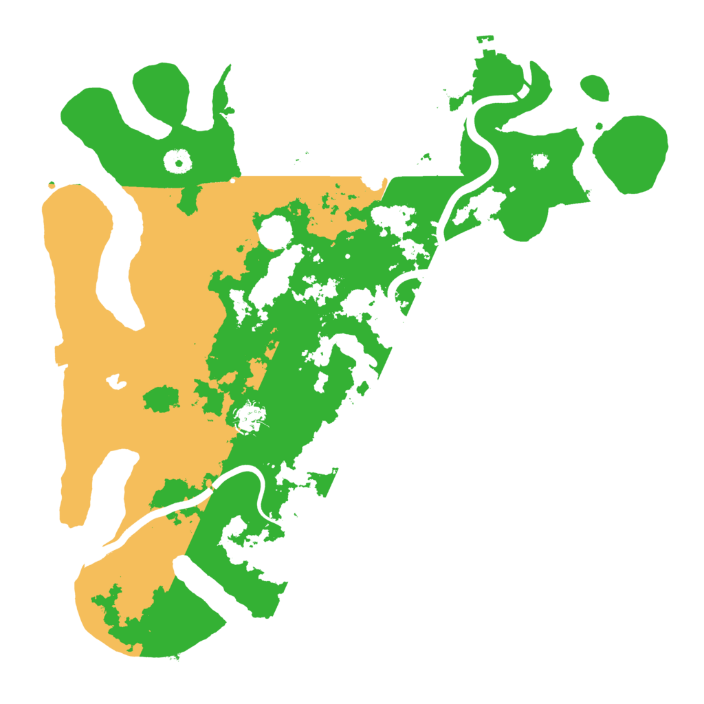 Biome Rust Map: Procedural Map, Size: 4000, Seed: 814207