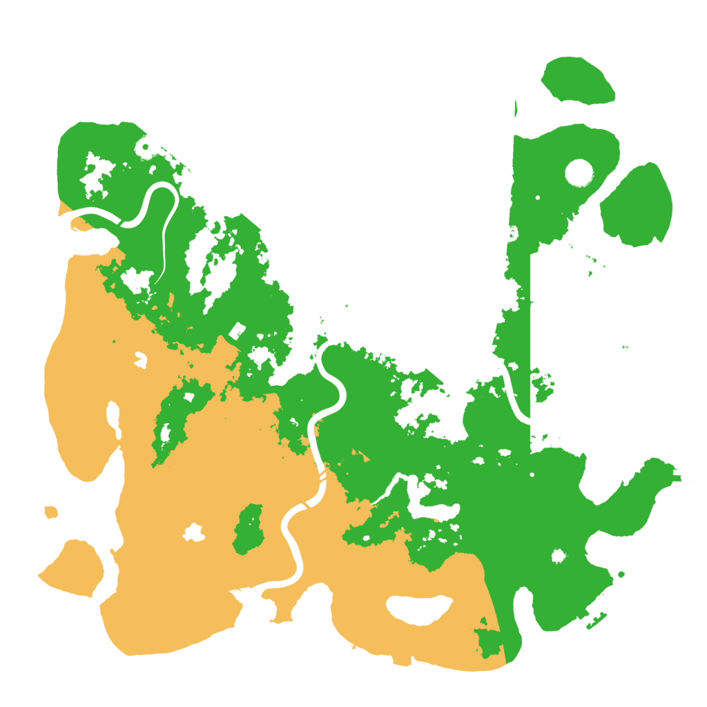 Biome Rust Map: Procedural Map, Size: 4500, Seed: 701852207