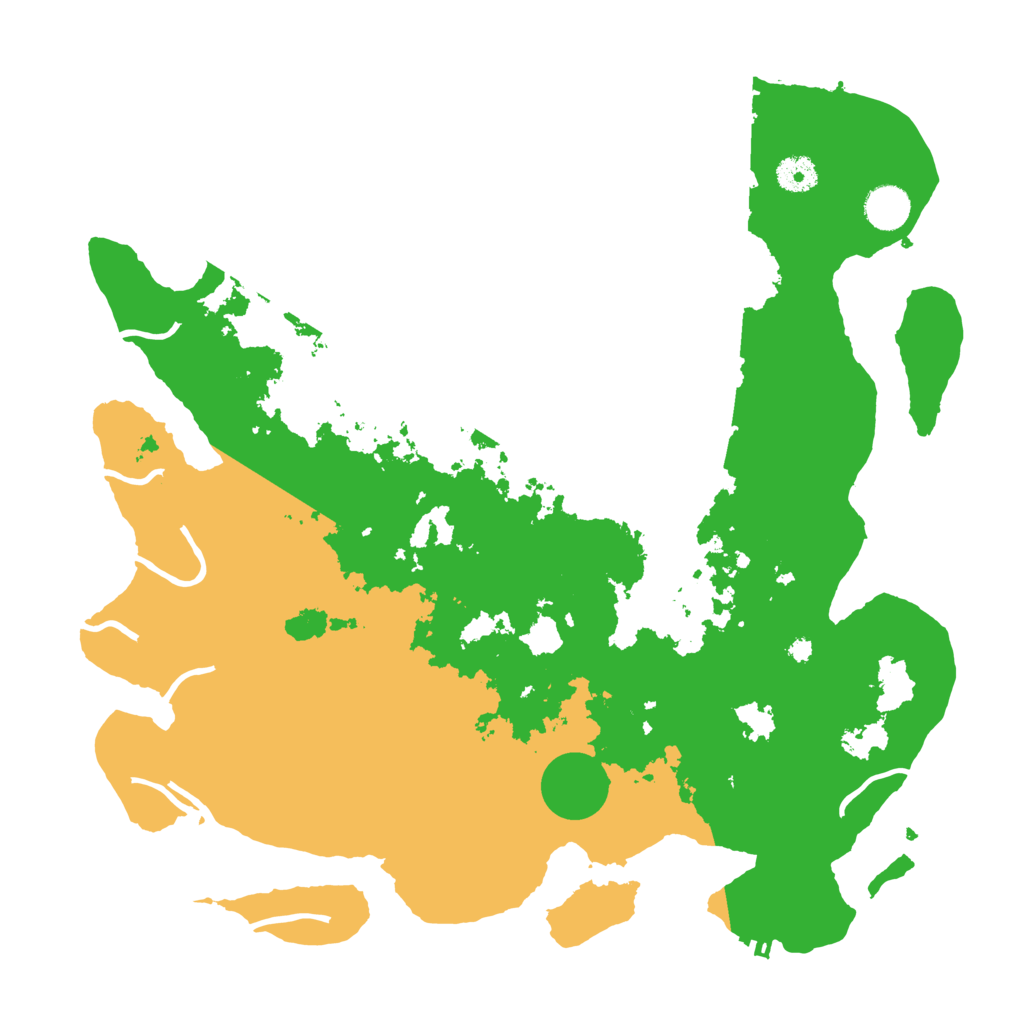 Biome Rust Map: Procedural Map, Size: 4000, Seed: 2090581792