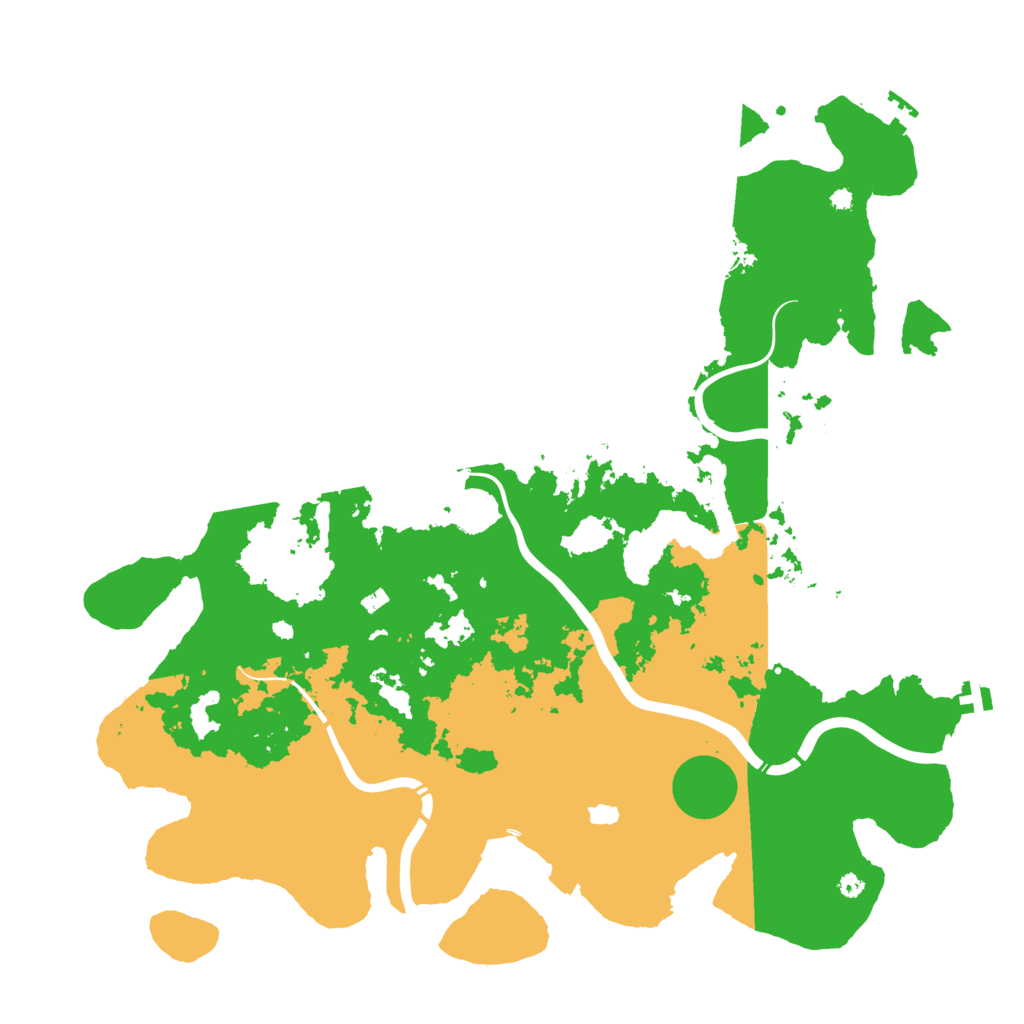 Biome Rust Map: Procedural Map, Size: 4250, Seed: 136743027