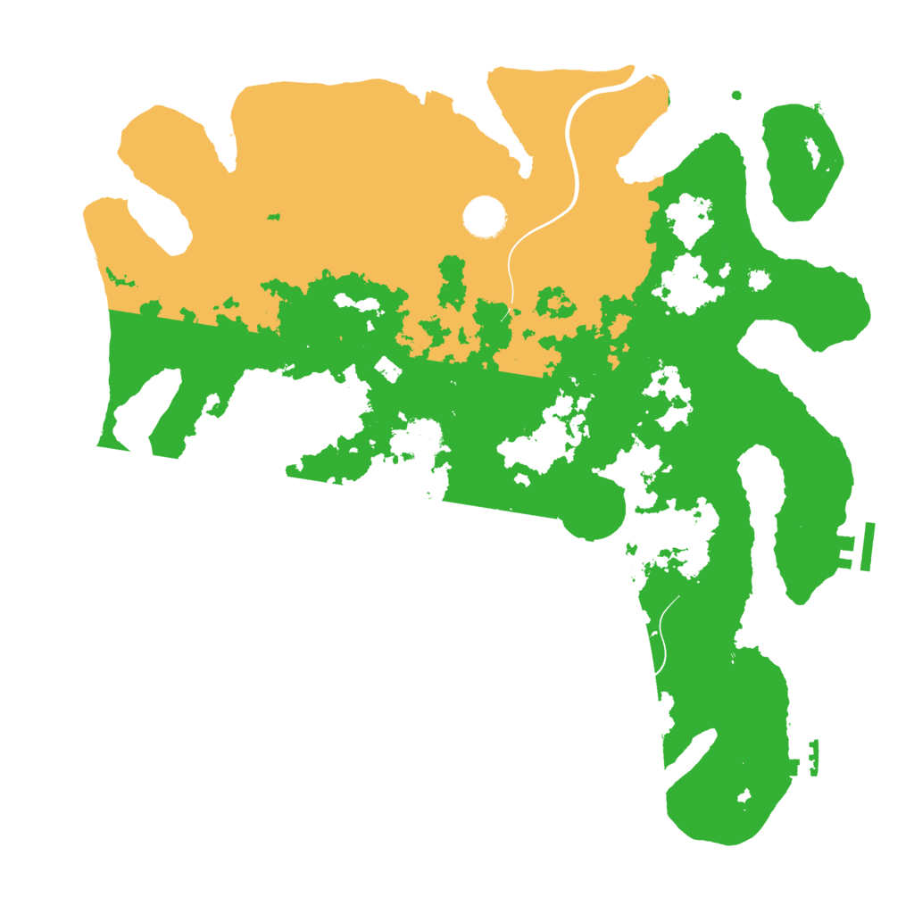 Biome Rust Map: Procedural Map, Size: 3795, Seed: 369835