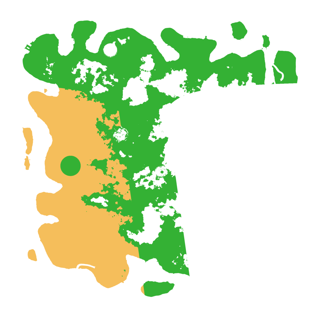Biome Rust Map: Procedural Map, Size: 4100, Seed: 192936796
