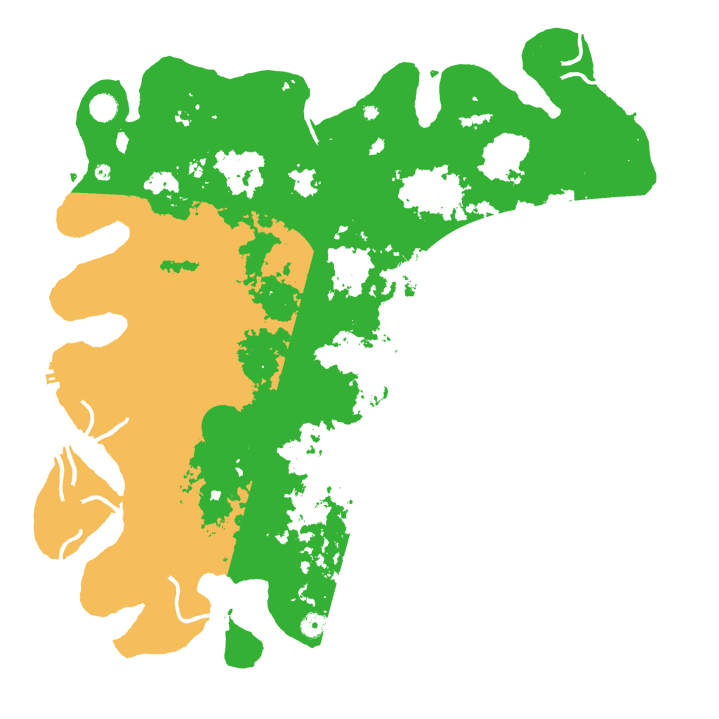 Biome Rust Map: Procedural Map, Size: 4500, Seed: 20220603