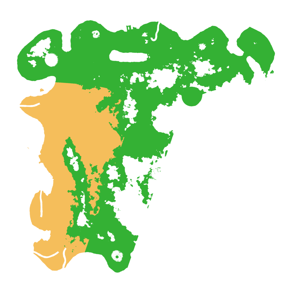 Biome Rust Map: Procedural Map, Size: 4096, Seed: 2233