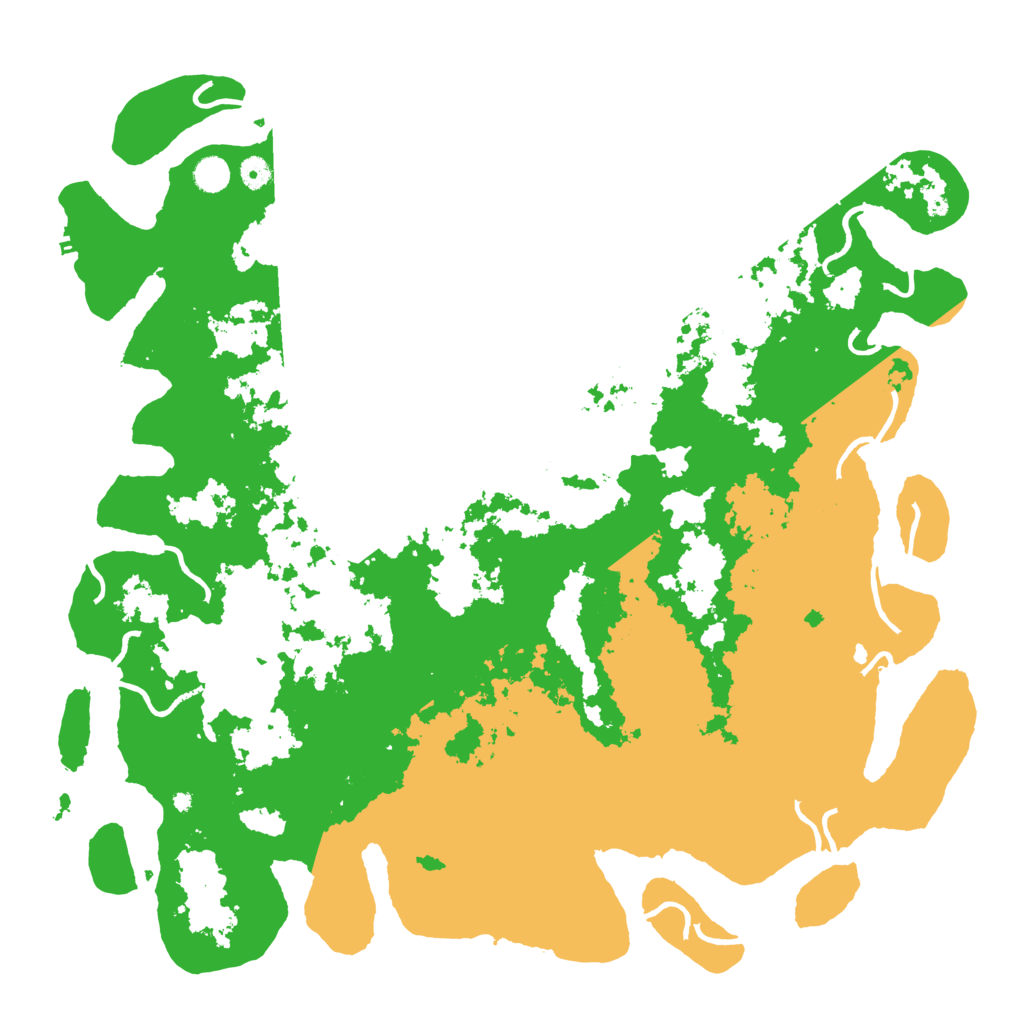 Biome Rust Map: Procedural Map, Size: 5000, Seed: 1971458