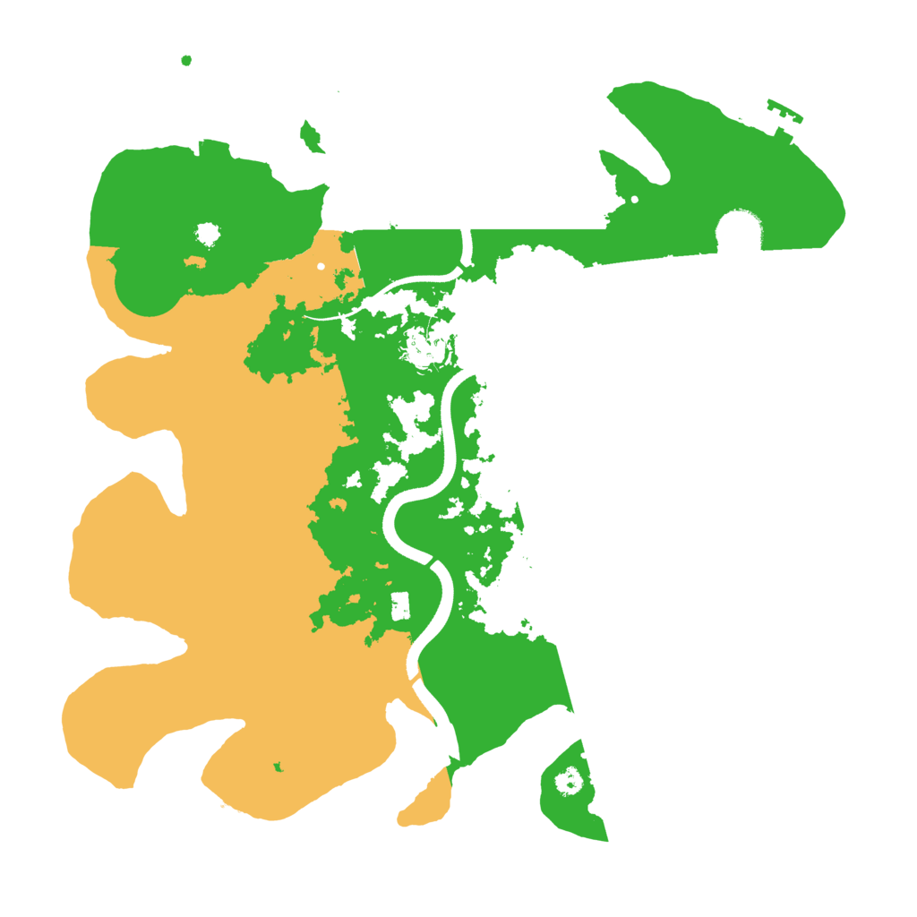 Biome Rust Map: Procedural Map, Size: 3500, Seed: 1166049751