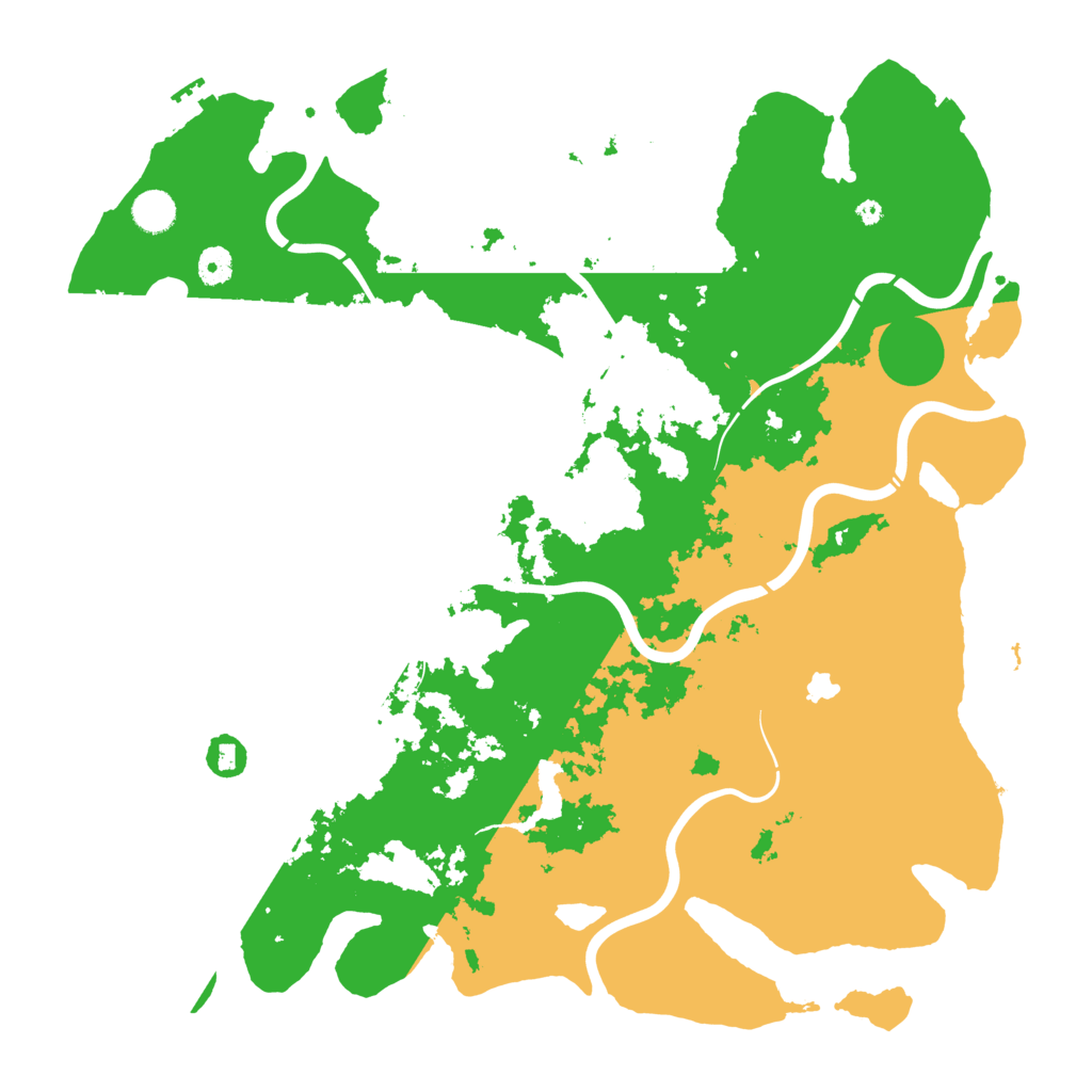 Biome Rust Map: Procedural Map, Size: 4450, Seed: 130