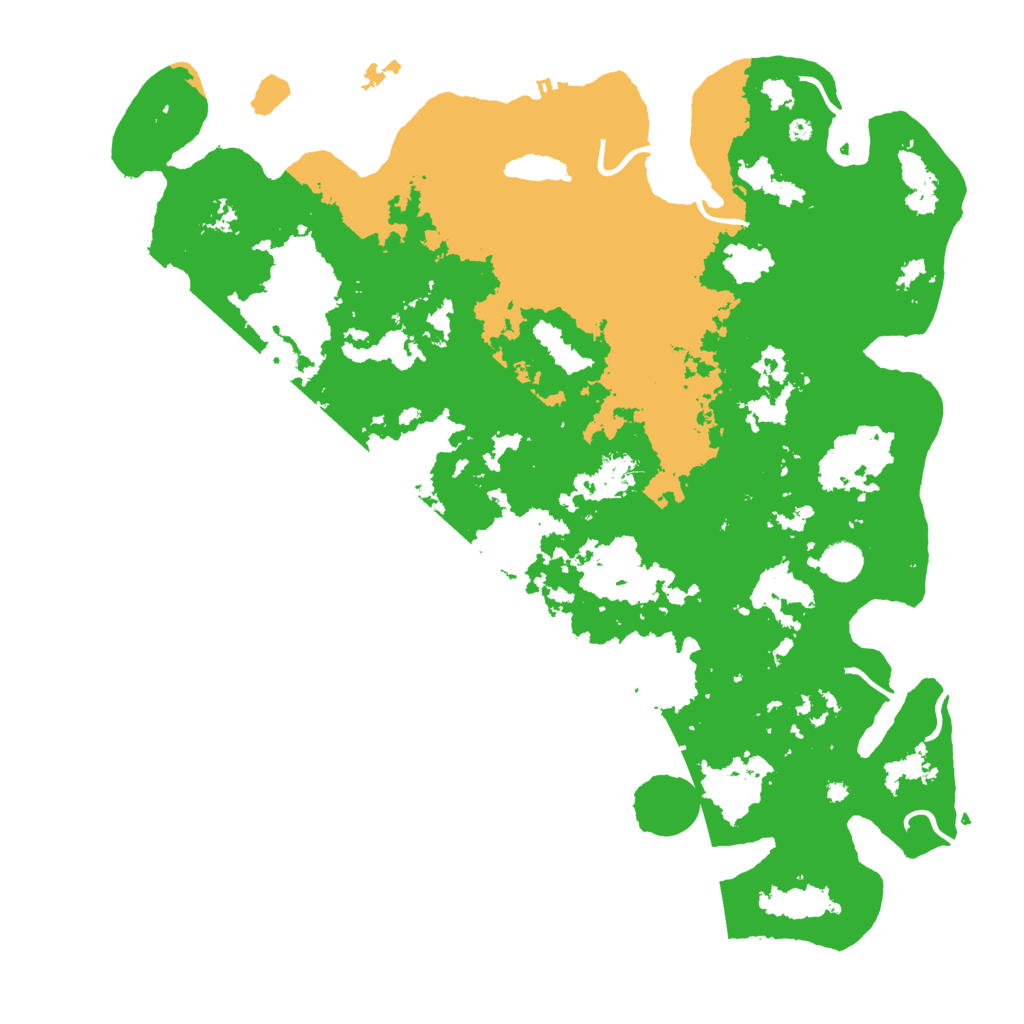 Biome Rust Map: Procedural Map, Size: 4500, Seed: 1385