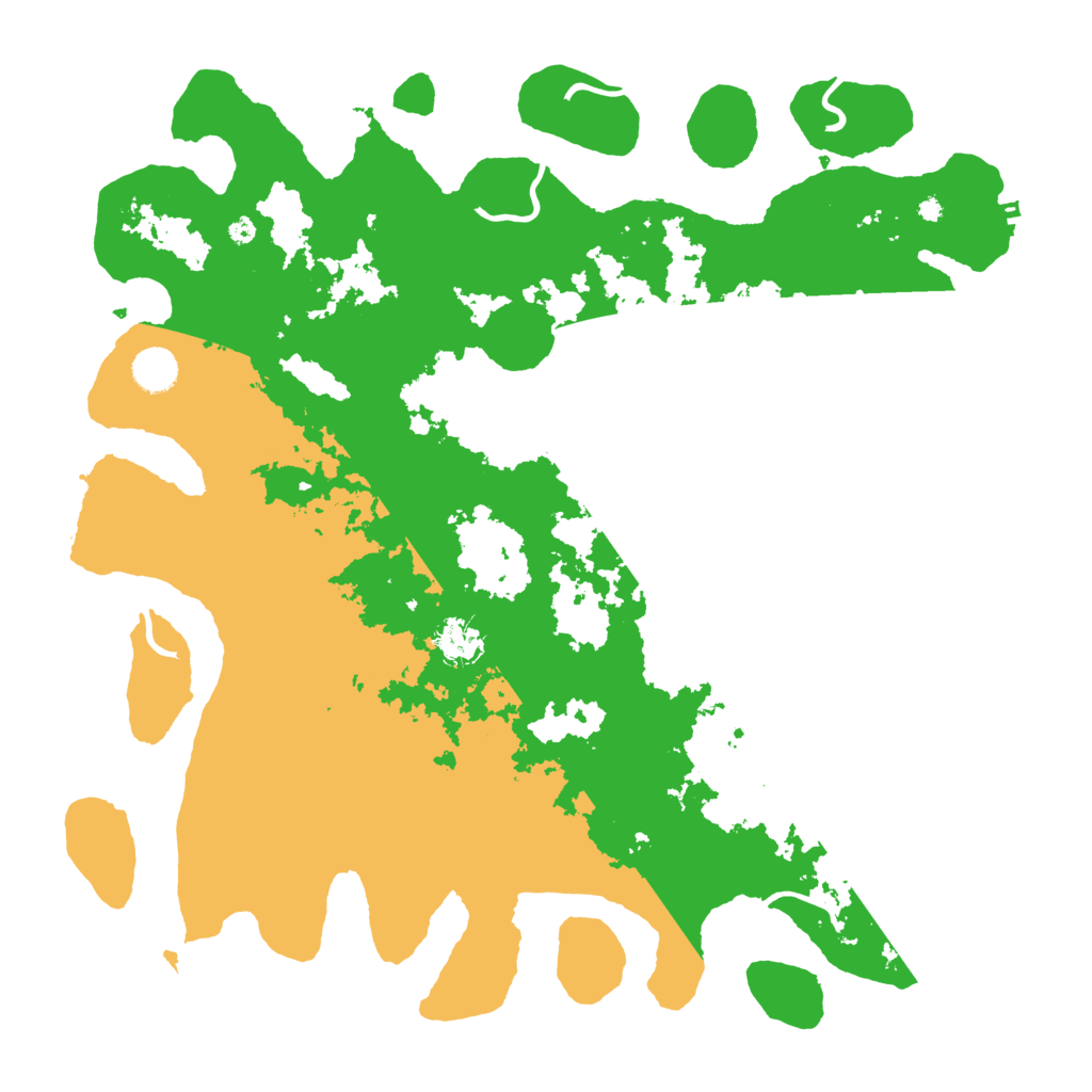 Biome Rust Map: Procedural Map, Size: 4250, Seed: 1821073490