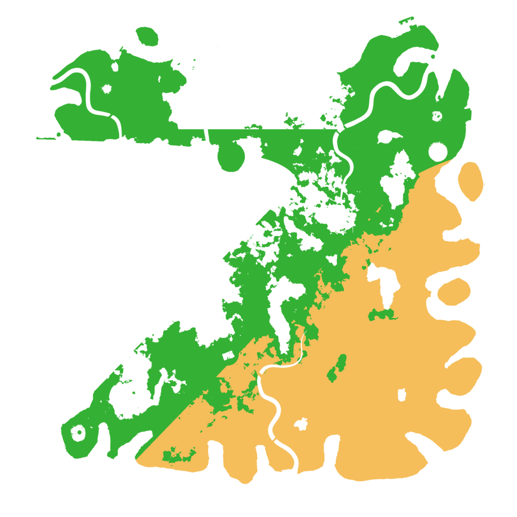 Biome Rust Map: Procedural Map, Size: 5000, Seed: 288928031