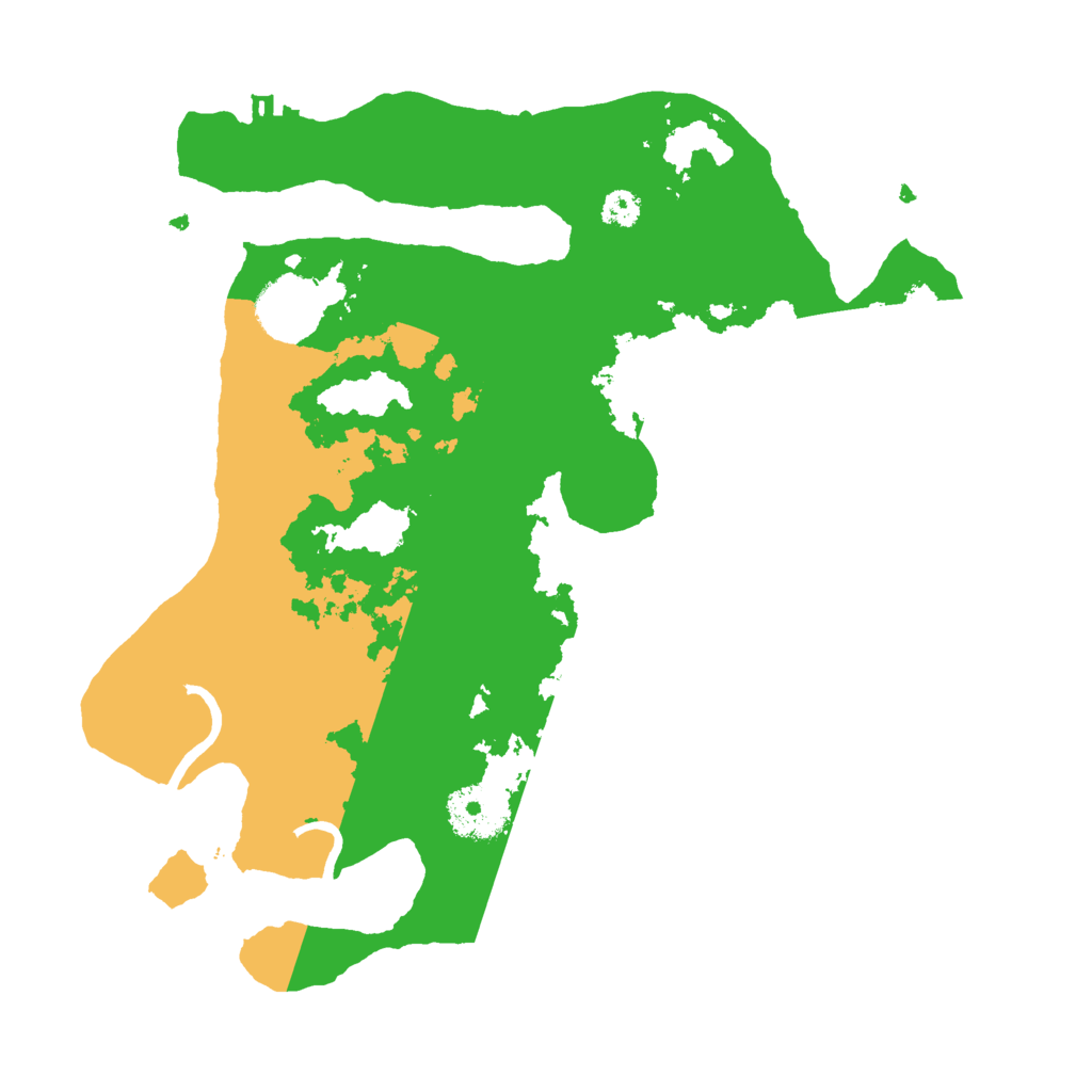 Biome Rust Map: Procedural Map, Size: 3000, Seed: 589762