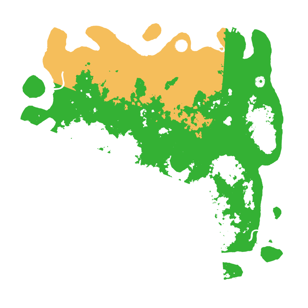 Biome Rust Map: Procedural Map, Size: 4350, Seed: 1371594104