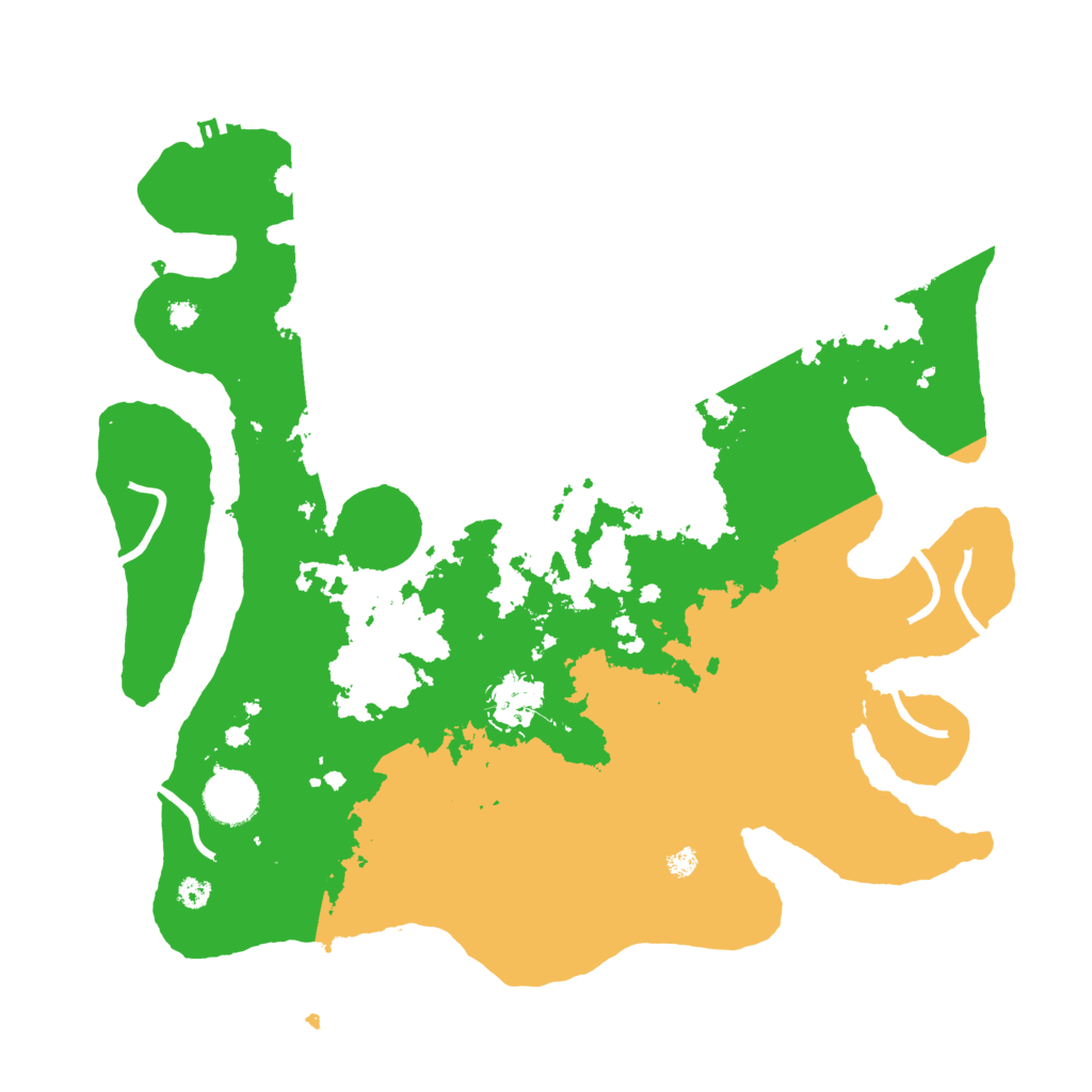 Biome Rust Map: Procedural Map, Size: 3500, Seed: 1213442794