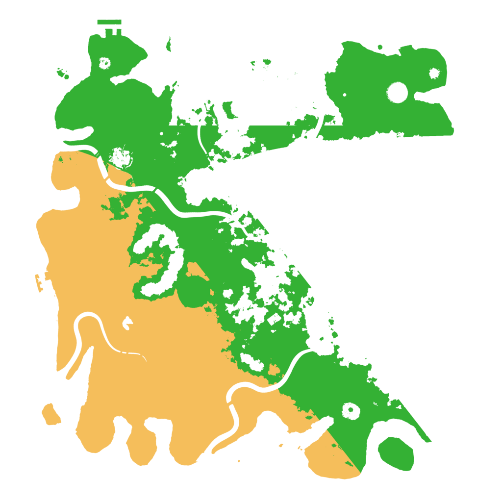 Biome Rust Map: Procedural Map, Size: 4250, Seed: 1629502141