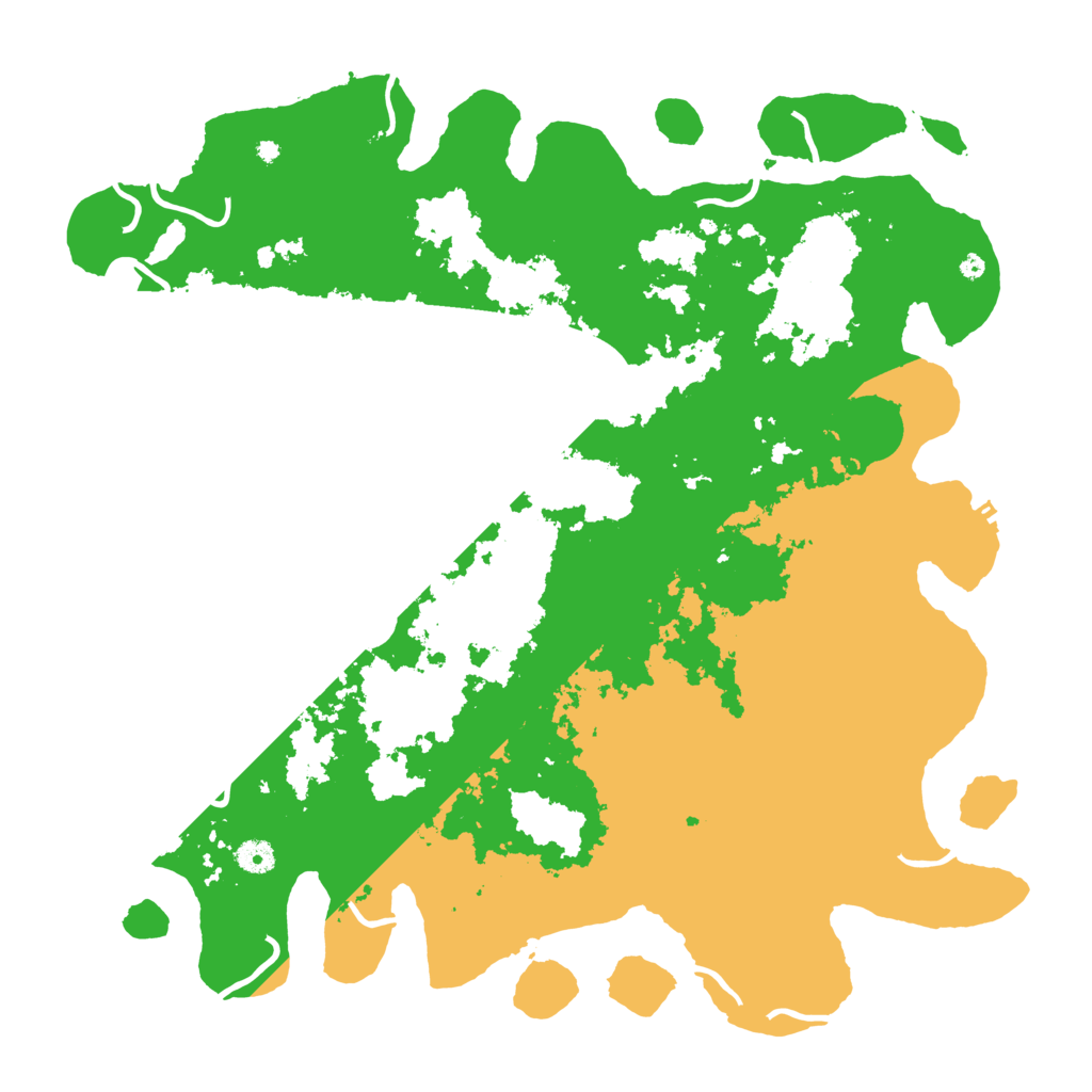 Biome Rust Map: Procedural Map, Size: 4564, Seed: 1801901968