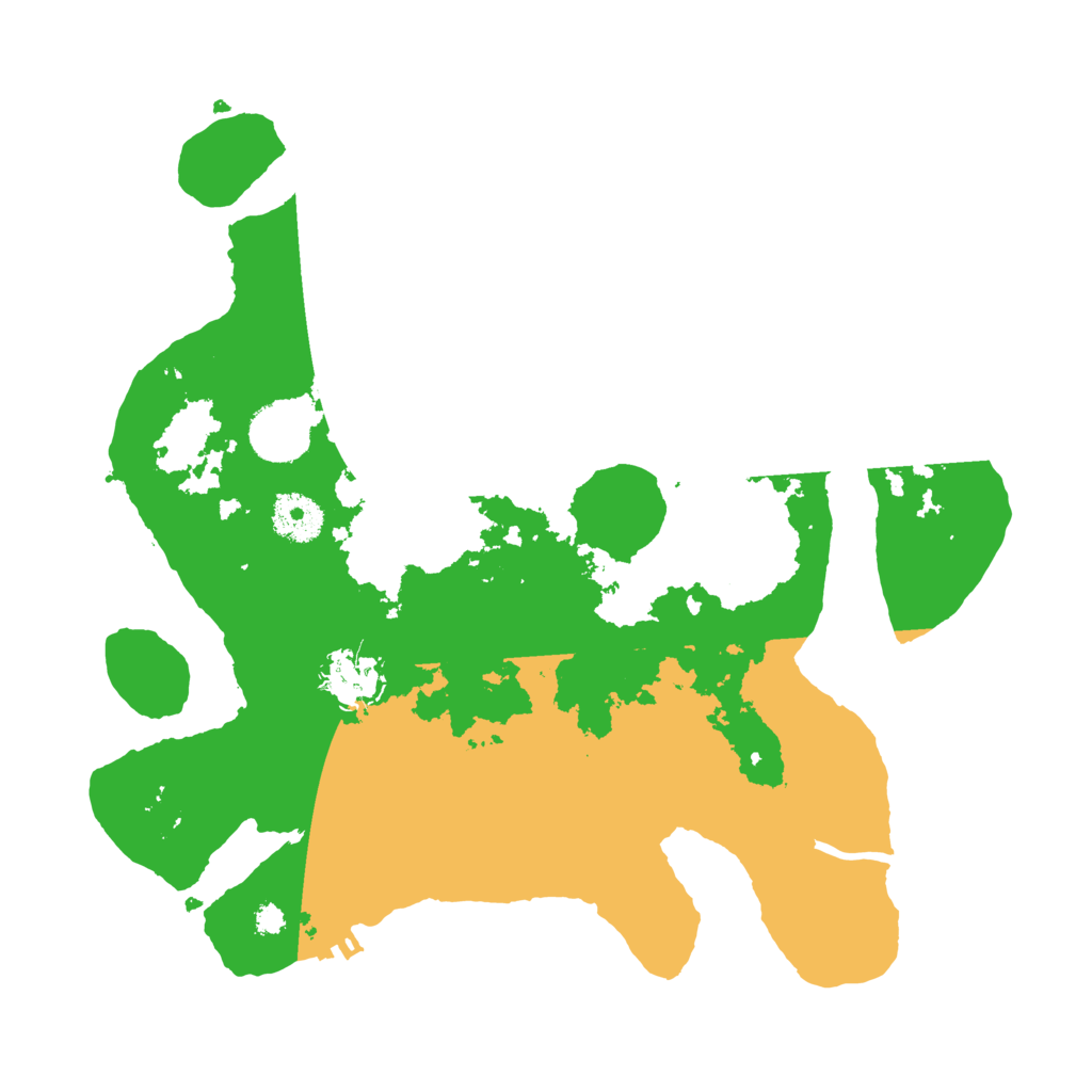 Biome Rust Map: Procedural Map, Size: 3300, Seed: 133