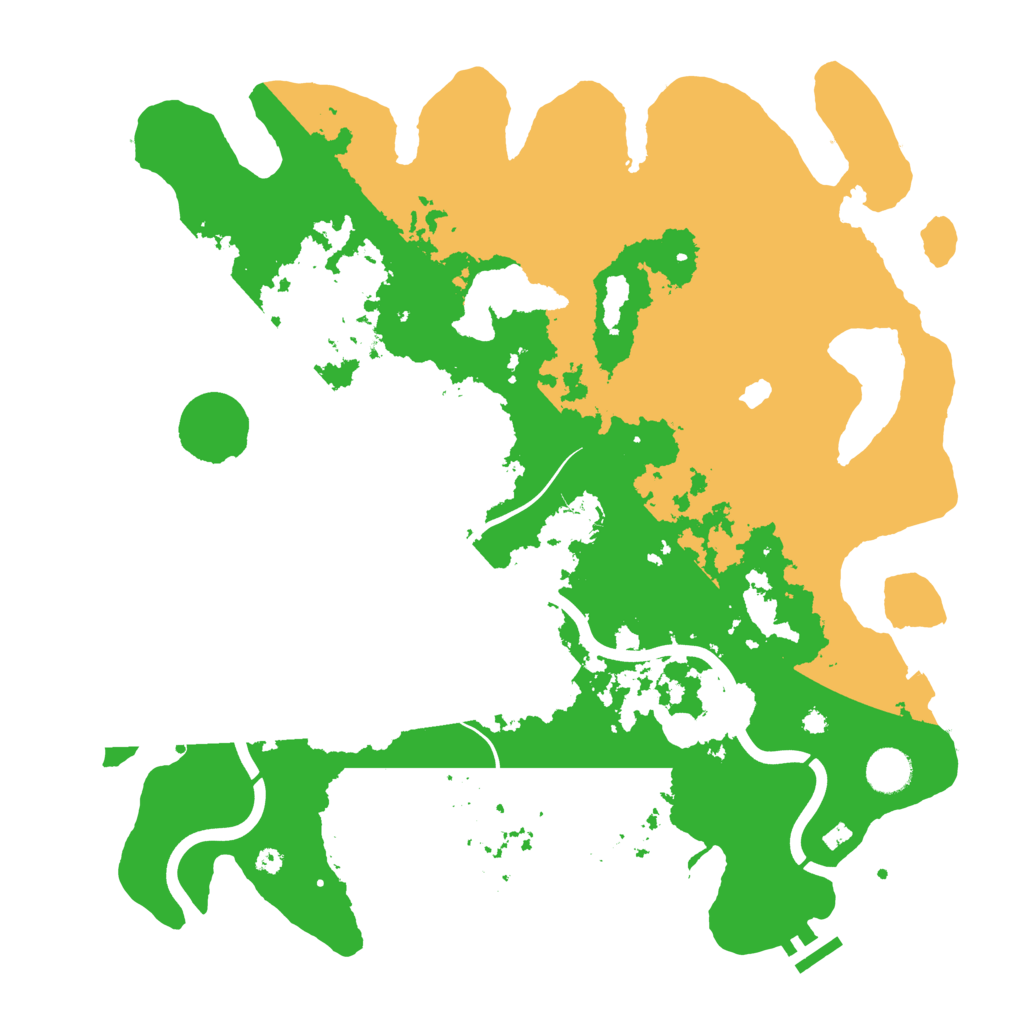 Biome Rust Map: Procedural Map, Size: 4000, Seed: 1674578141