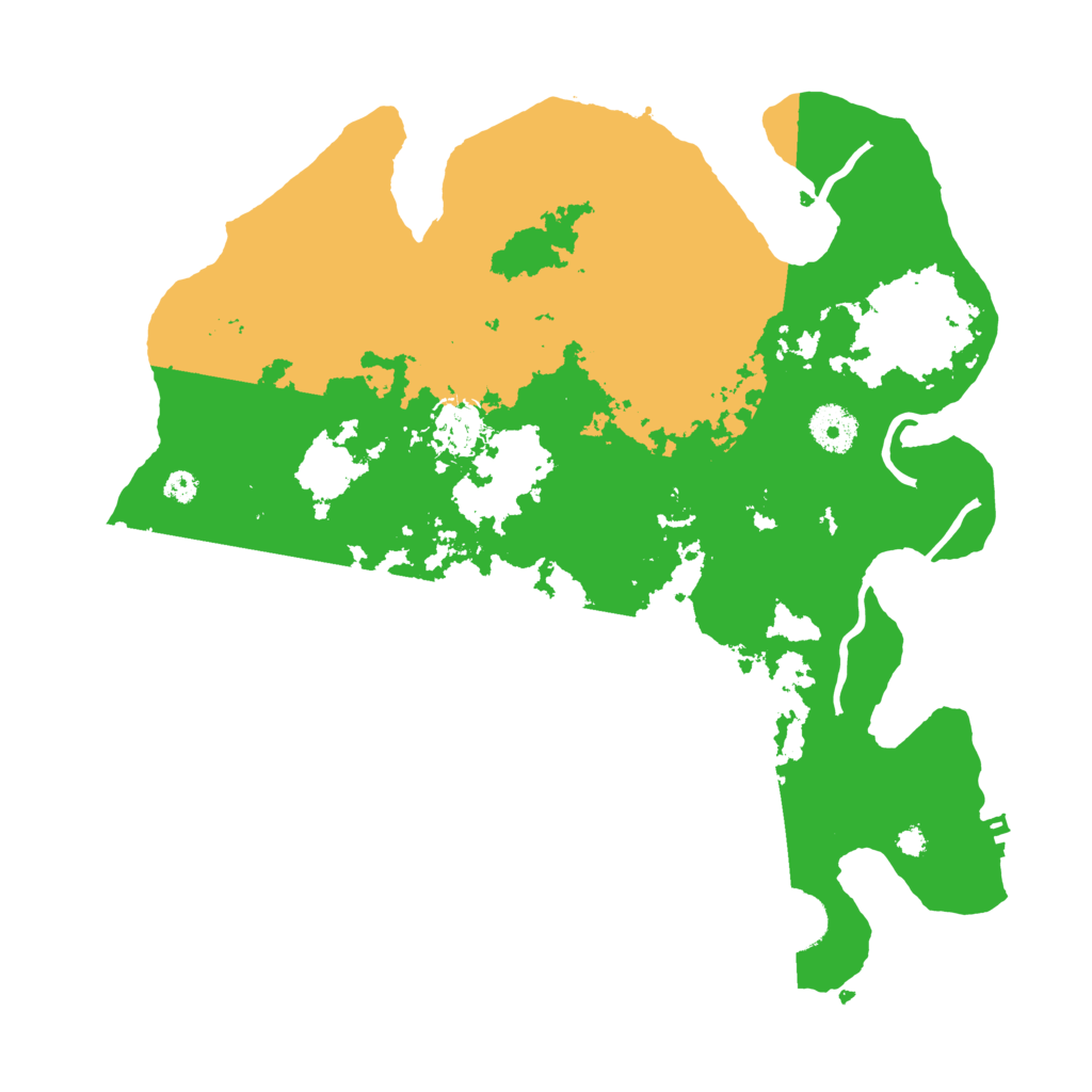 Biome Rust Map: Procedural Map, Size: 3502, Seed: 941