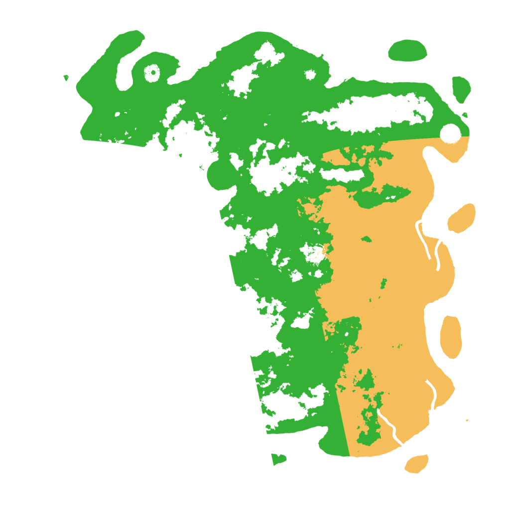 Biome Rust Map: Procedural Map, Size: 4500, Seed: 1248027591