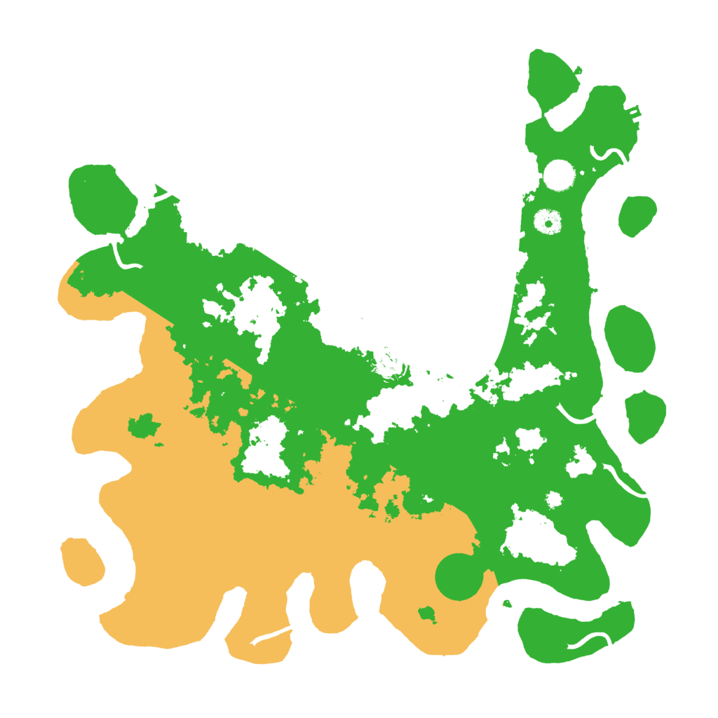 Biome Rust Map: Procedural Map, Size: 4000, Seed: 487044