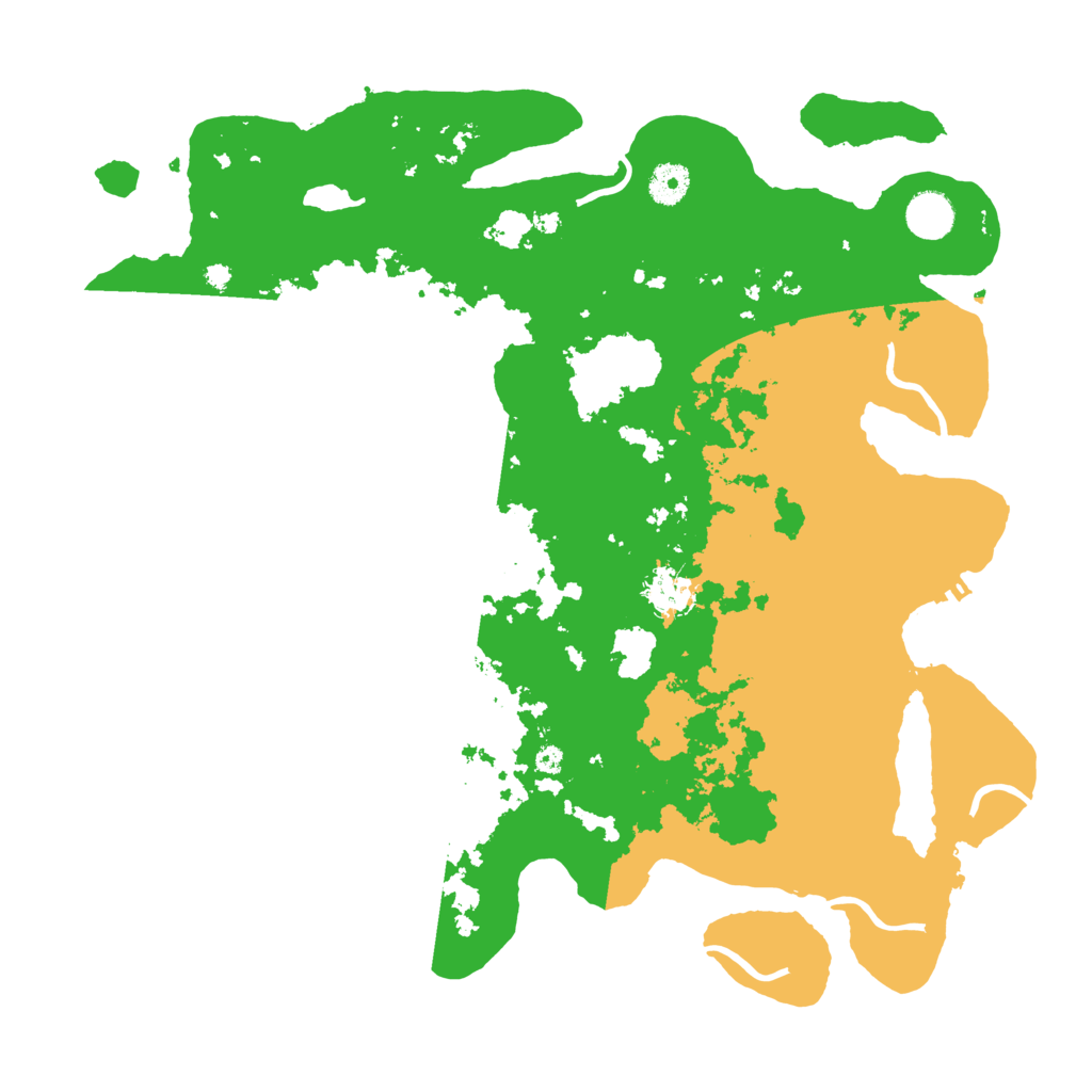 Biome Rust Map: Procedural Map, Size: 4000, Seed: 997263485