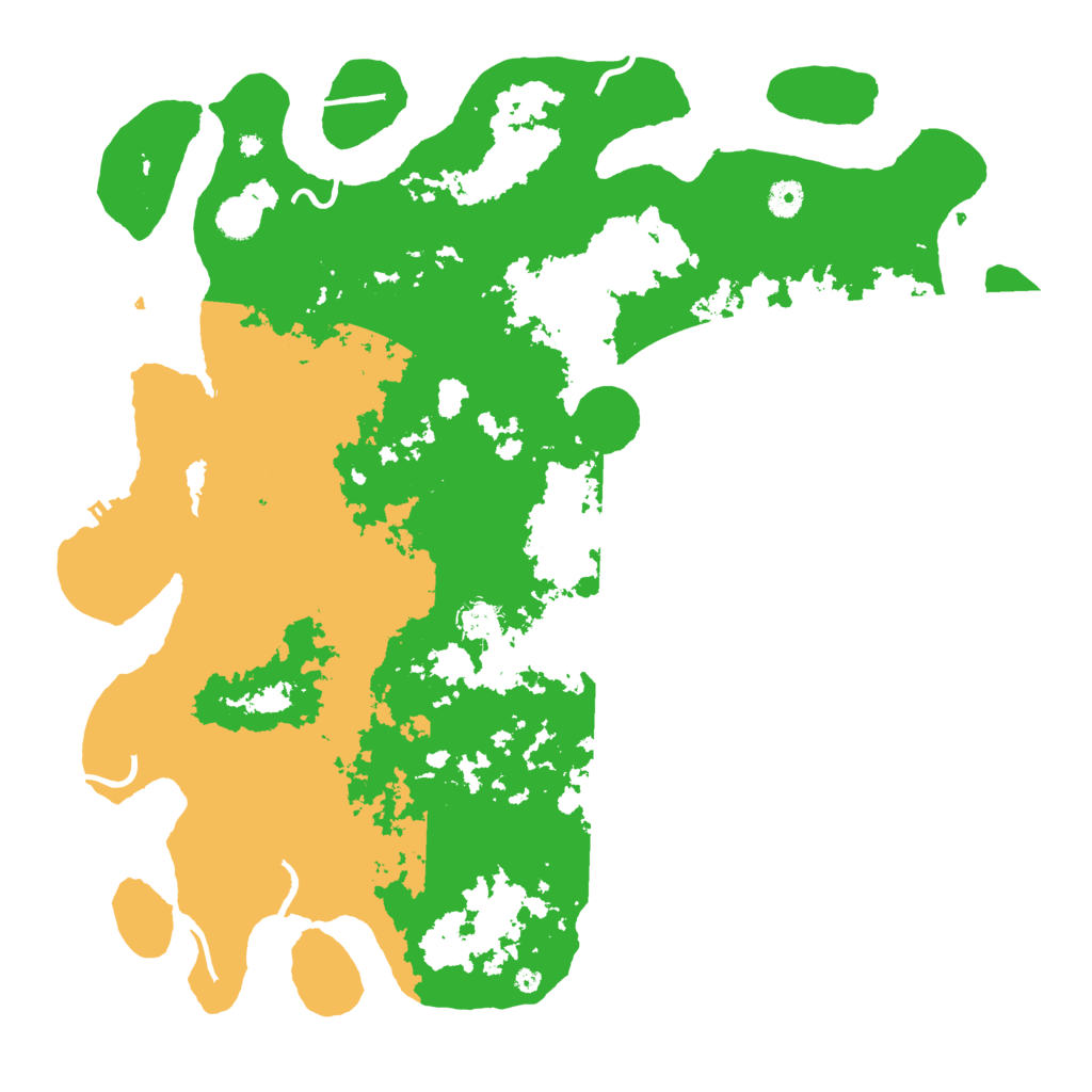 Biome Rust Map: Procedural Map, Size: 4500, Seed: 56198