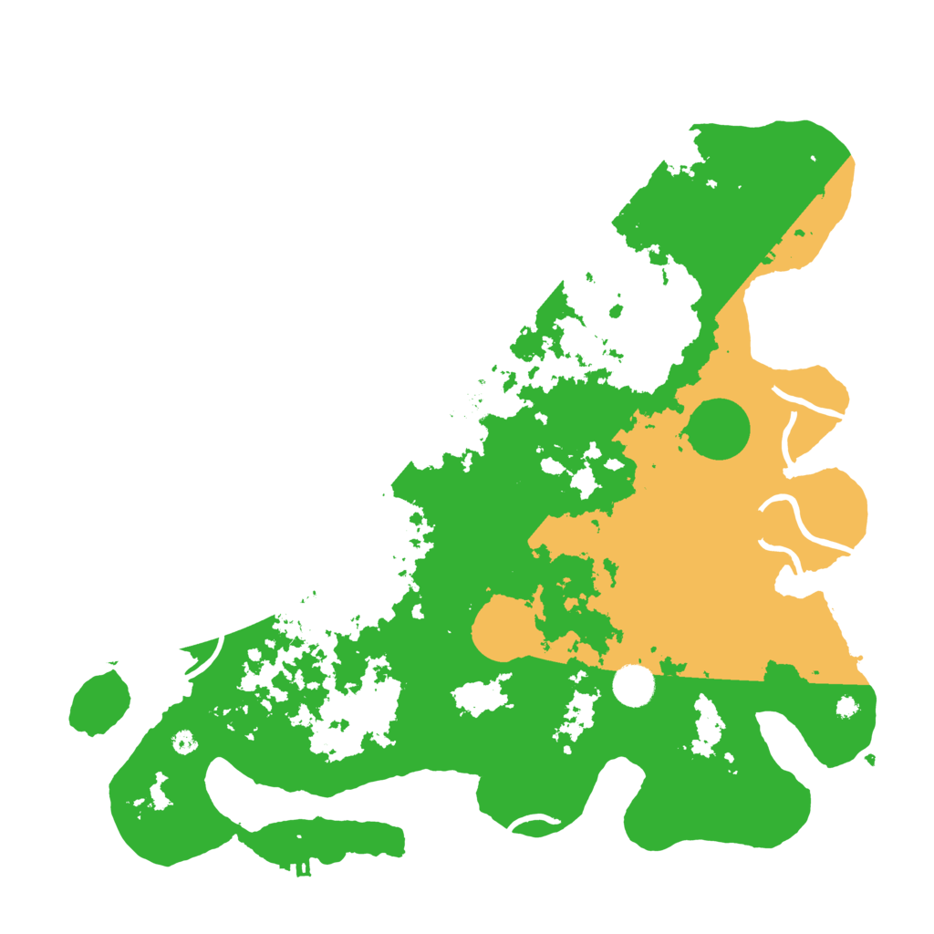 Biome Rust Map: Procedural Map, Size: 4000, Seed: 32657