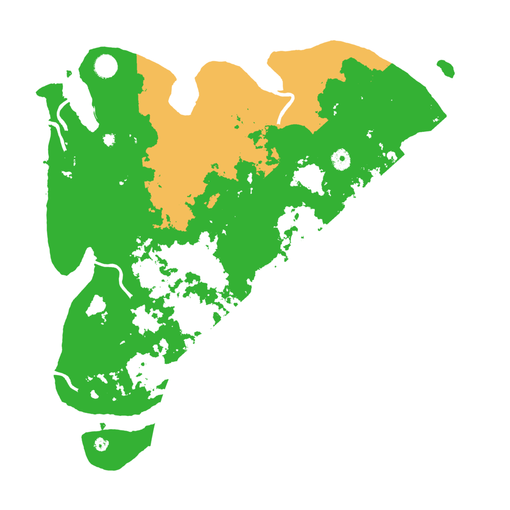 Biome Rust Map: Procedural Map, Size: 3850, Seed: 52786428