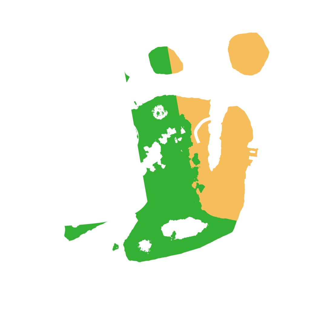 Biome Rust Map: Procedural Map, Size: 2250, Seed: 8732021