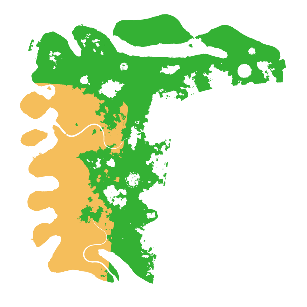 Biome Rust Map: Procedural Map, Size: 3900, Seed: 56736
