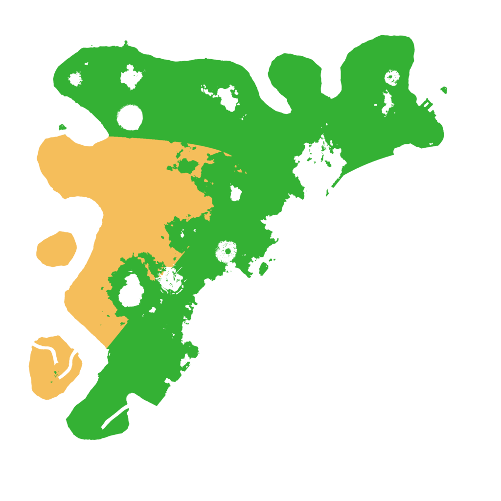 Biome Rust Map: Procedural Map, Size: 3500, Seed: 1504796776