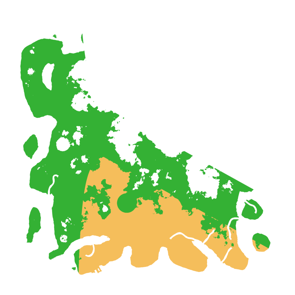 Biome Rust Map: Procedural Map, Size: 4000, Seed: 42000