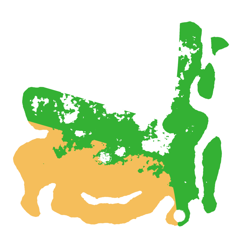 Biome Rust Map: Barren, Size: 3700, Seed: 1049513693